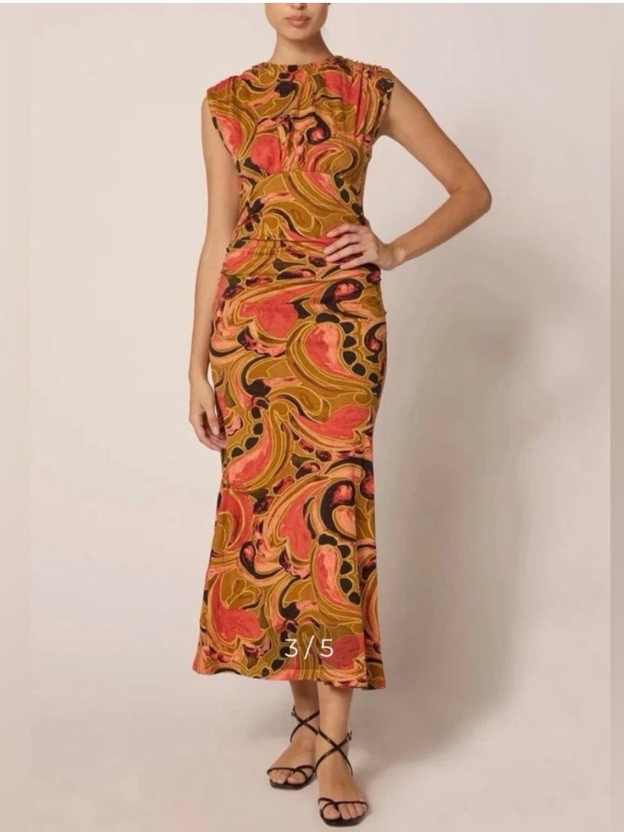 Cleobella Donna Paisley Midi Dress